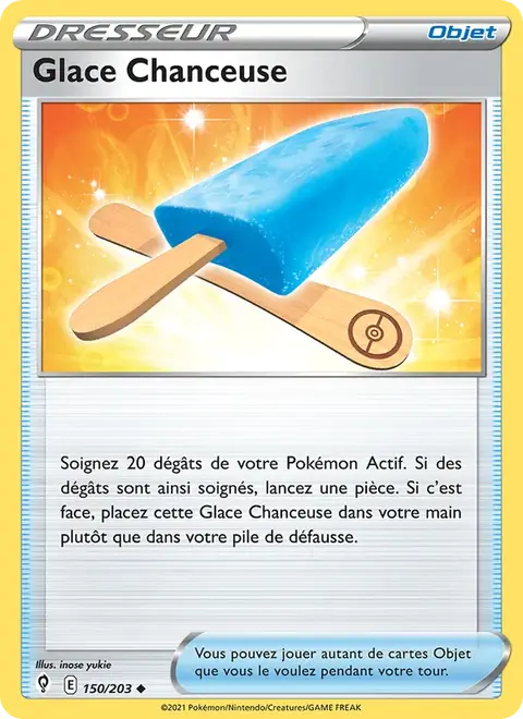 Glace Chanceuse