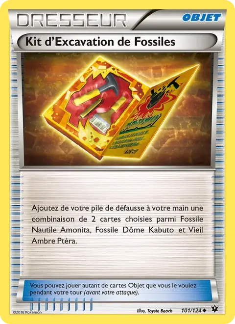 Kit d'Excavation de Fossiles