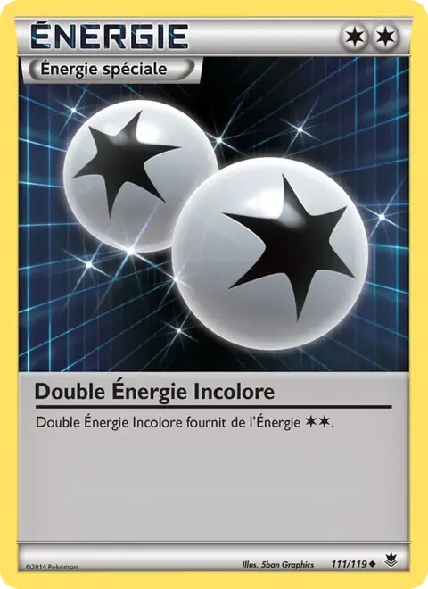 Double Énergie Incolore