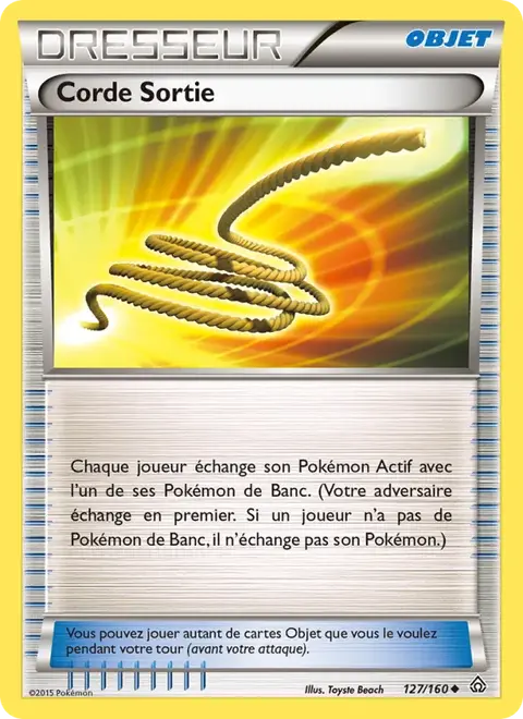 Corde Sortie